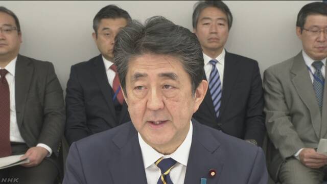 首相 大規模なスポーツやイベント 中止か延期など求める考え | NHKニュース